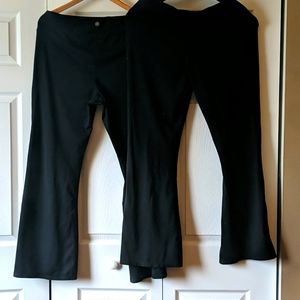 Set of 2 Gaiam Bootcut Yoga Pants
